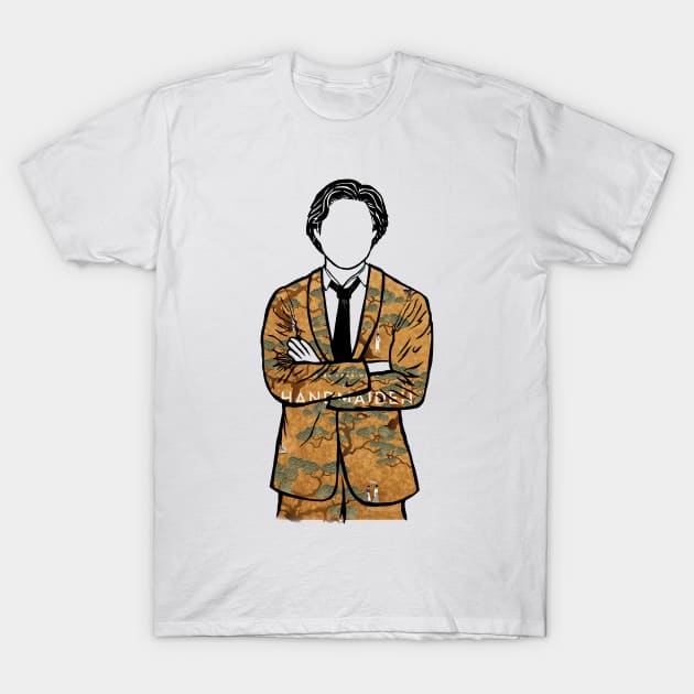 Park Chan Wook (The Handmaiden) Cannes Portrait T-Shirt by Youre-So-Punny